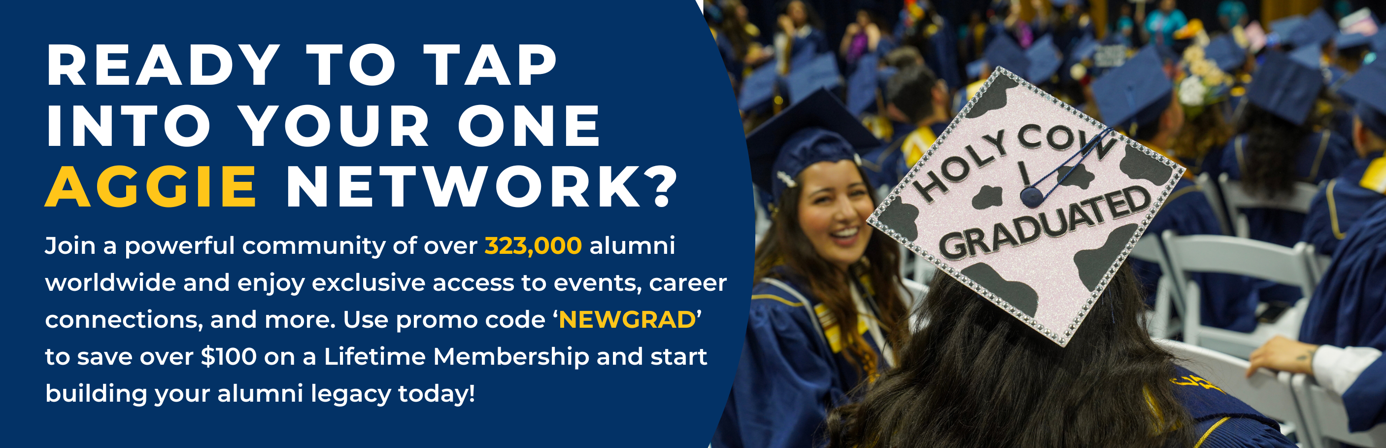 Become a member of the Cal Aggie Alumni Association!